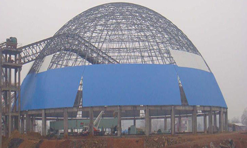黄浦螺栓球网架加工的注意事项